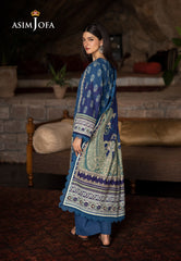 Asim Jofa Winter Collection Ajuw-46 Printed Khaddar 3 Pcs