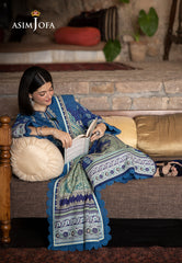 Asim Jofa Winter Collection Ajuw-46 Printed Khaddar 3 Pcs
