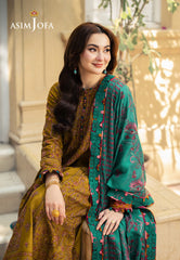Asim Jofa Designers Limited Edition Ajkid-04 Embroidered Stitched 3 Pcs