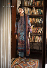 Asim Jofa Designers Limited Edition Ajuwd-01 Embroidered Stitched 3 Pcs