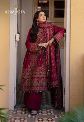 Asim Jofa Designers Limited Edition Ajkid-10 Embroidered Stitched 3 Pcs
