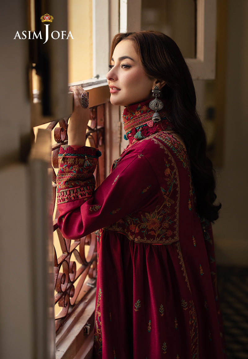 Asim Jofa Designers Limited Edition Ajkid-10 Embroidered Stitched 3 Pcs