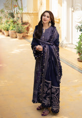 Asim Jofa Designers Limited Edition Ajkid-05 Embroidered Twill Stitched 3 Pc