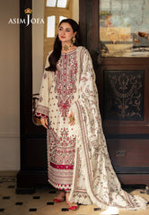 Asim Jofa Designers Limited Edition Ajkid-08 Embroidered Stitched 3 Pcs