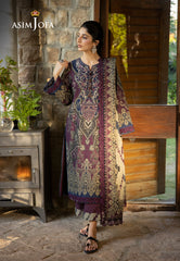 Asim Jofa Designers Limited Edition Ajuwd-06 Embroidered Stitched 3 Pcs