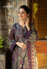 Asim Jofa Designers Limited Edition Ajuwd-06 Embroidered Stitched 3 Pcs