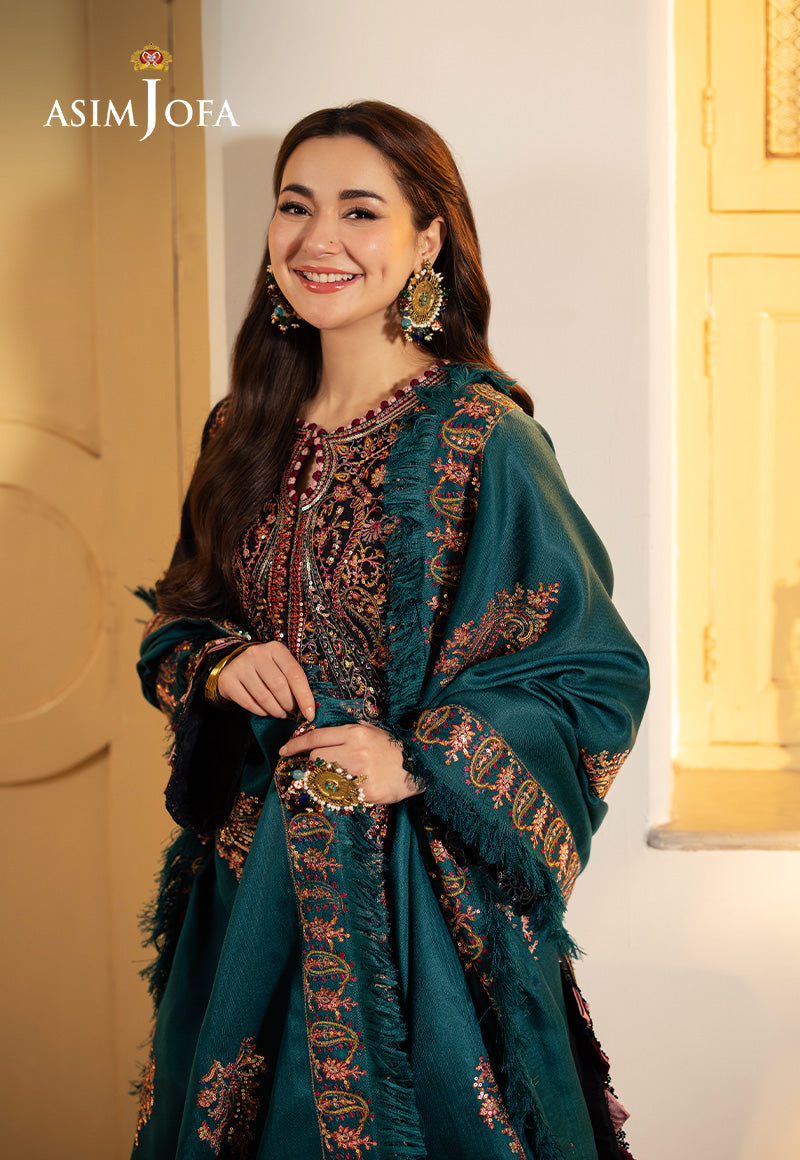 Asim Jofa Designers Limited Edition Ajkid-06 Embroidered Stitched 3 Pcs