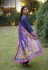 Asim Jofa Winter Collection Ajuw-67 Printed Viscose 3 Pcs