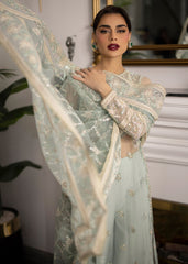 La More Unstitched 3 Piece Festive Formals Collection'2024-Ocean Mist