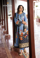 Asim Jofa Designers Limited Edition Ajuwd-25 Embroidered Stitched 3 Pcs