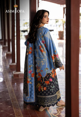 Asim Jofa Designers Limited Edition Ajuwd-25 Embroidered Stitched 3 Pcs