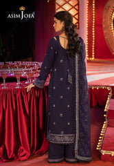 Asim Jofa Unstitched 3 Piece Luxury Festive Rejoice AJLFF-03 Embroidered Silk 3 Pcs