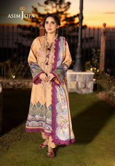 Asim Jofa Designers Limited Edition Ajuwd-19 Embroidered Stitched 3 Pcs