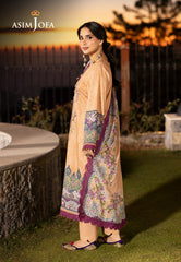 Asim Jofa Designers Limited Edition Ajuwd-19 Embroidered Stitched 3 Pcs
