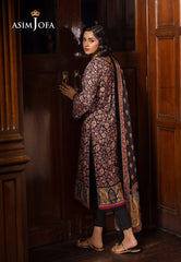 Asim Jofa Designers Limited Edition Pret Ajubj-45 Printed Lawn Stitched 3 Pc