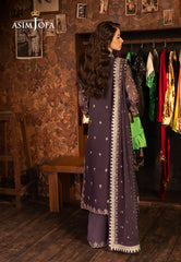 Asim Jofa Luxury Festive Drop 3 Ajllf-05 Embroidered Chiffon 3 Pcs