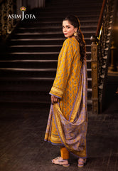 Asim Jofa Designers Limited Edition Pret Ajubj-53 Printed Lawn Stitched 3 Pc