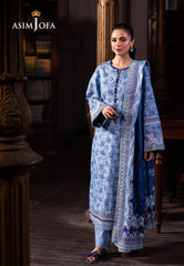 Asim Jofa Designers Limited Edition Pret Ajubj-39 Printed Lawn Stitched 3 Pcs