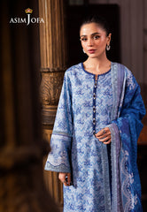Asim Jofa Designers Limited Edition Pret Ajubj-39 Printed Lawn Stitched 3 Pcs