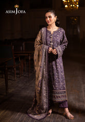 Asim Jofa Designers Limited Edition Pret Ajubj-48 Printed Lawn Stitched 3 Pc