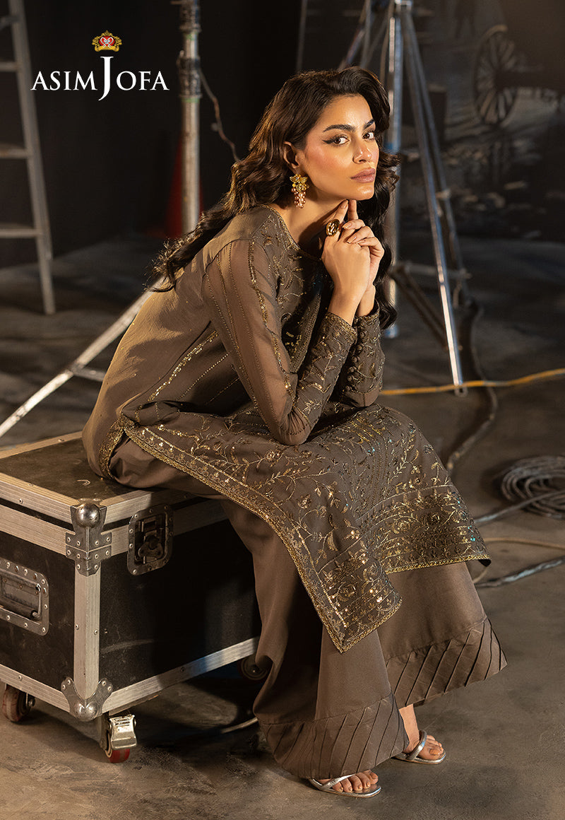 Festive Opulence By Asim Jofa Unstitched 3 Piece Formals Collection'2025-AJFO-09
