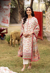 Asim Jofa Designers Limited Edition Pret Ajubj-50 Printed Lawn Stitched 3 Pc