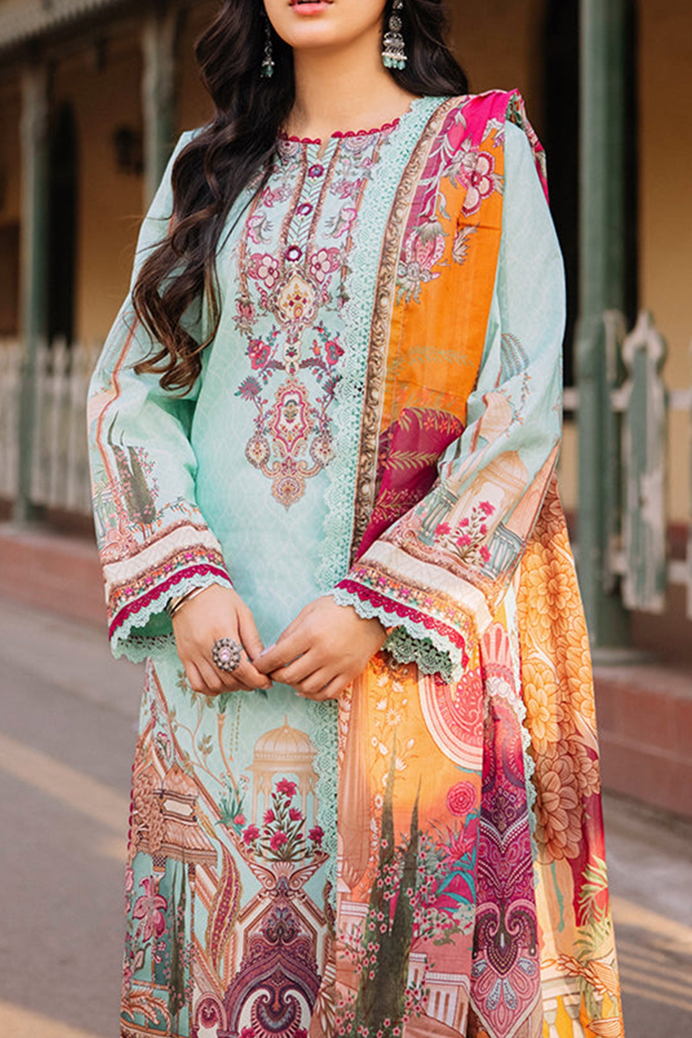 Asim Jofa Prints Unstitched 3 Piece Digital Lawn Vol-03 Collection'2024-AJBB-07