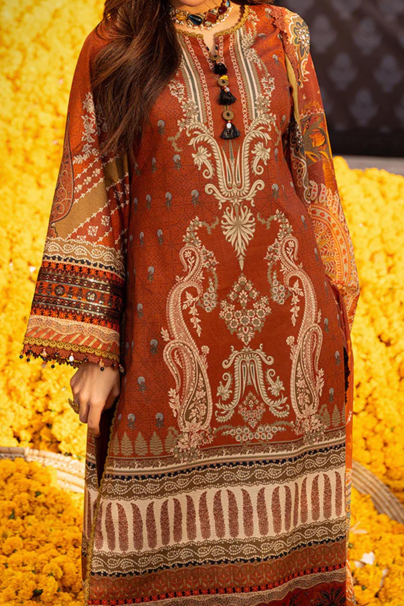 Aira Prints by Asim Jofa Unstitched 3 Piece Summer Collection'2024-AJAR-03