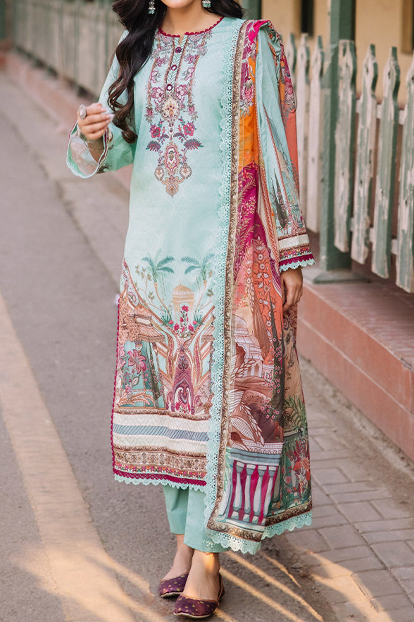 Asim Jofa Prints Unstitched 3 Piece Digital Lawn Vol-03 Collection'2024-AJBB-07