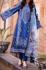 Asim Jofa Prints Unstitched 3 Piece Digital Lawn Vol-03 Collection'2024-AJBB-02