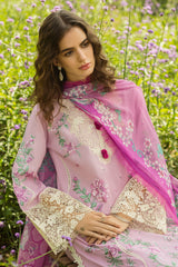 The Secret Garden Hemline By Mushq Unstitched 3 Piece Summer Collection'2025-01-A-Lavendar Whispers