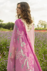 The Secret Garden Hemline By Mushq Unstitched 3 Piece Summer Collection'2025-01-A-Lavendar Whispers