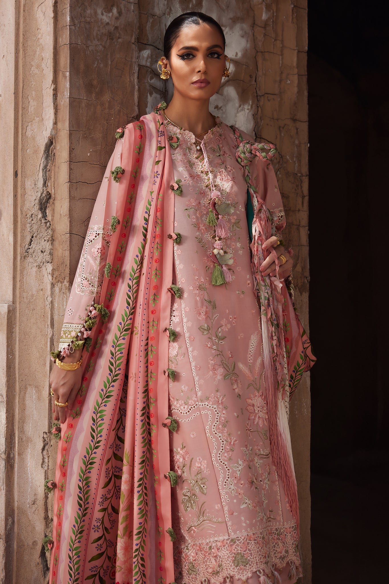 Elan Unstitched 3 Piece Luxury Lawn Collection'2025-01-A-Serene