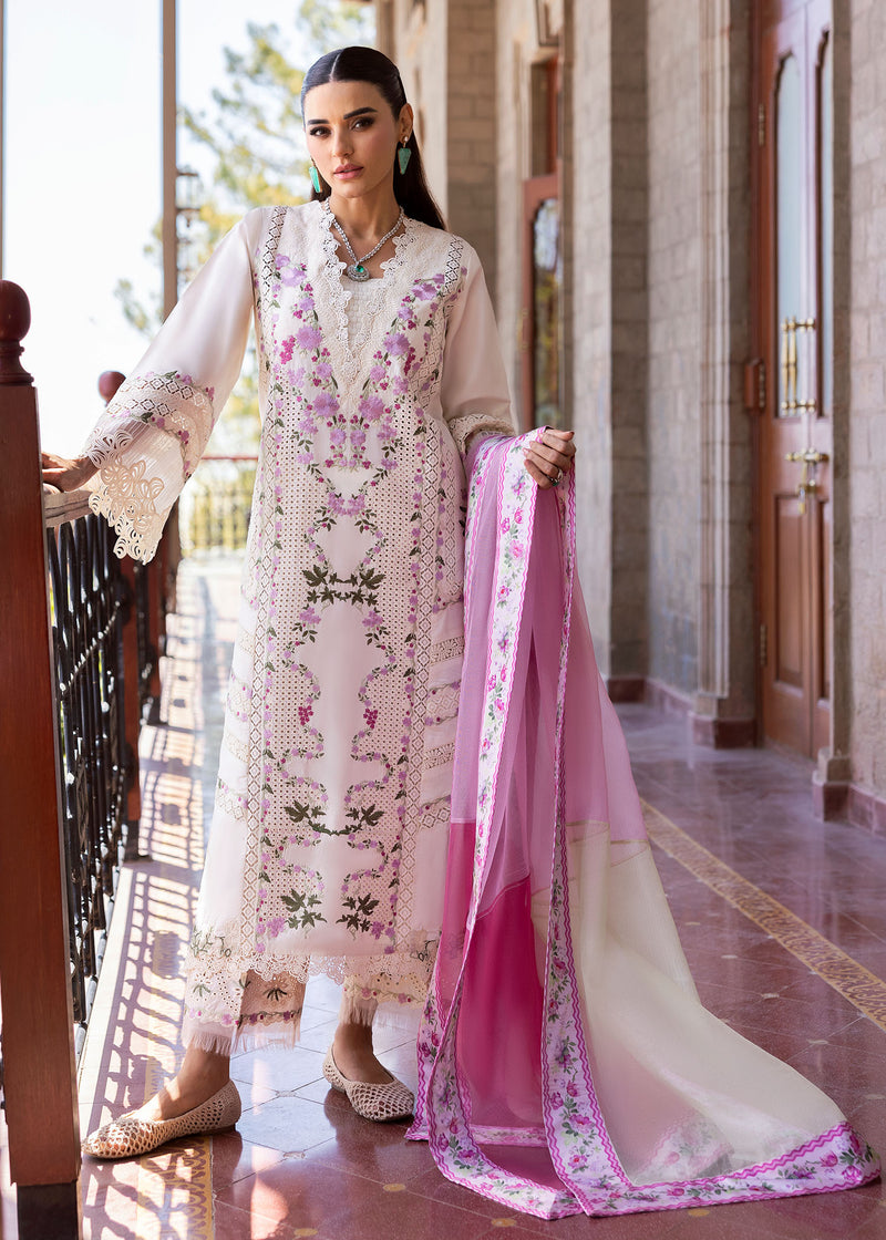 Bloom By Saira Shakira Unstitched 3 Piece Luxury Lawn Collection'2025-01-A-Zerene