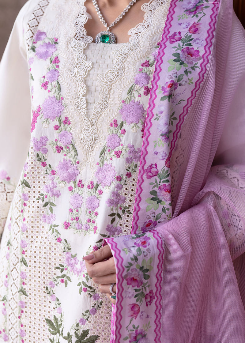 Bloom By Saira Shakira Unstitched 3 Piece Luxury Lawn Collection'2025-01-A-Zerene