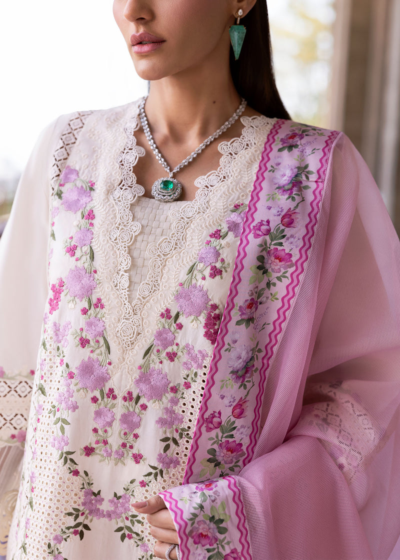 Bloom By Saira Shakira Unstitched 3 Piece Luxury Lawn Collection'2025-01-A-Zerene