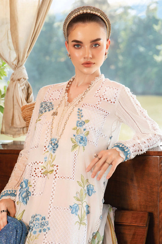 M.Prints By Maria B Unstitched 3 Piece Spring Summer Collection'2025-01-A