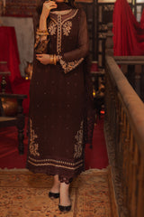 Azure Unstitched 3 Piece Luxe Festive Formals Eid Collection'2024-01-Amber Aura