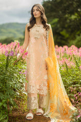 The Secret Garden Hemline By Mushq Unstitched 3 Piece Summer Collection'2025-01-B-Moonlit Petals