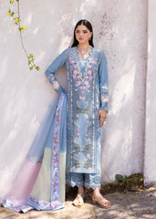 Bloom By Saira Shakira Unstitched 3 Piece Luxury Lawn Collection'2025-01-B-Zerene