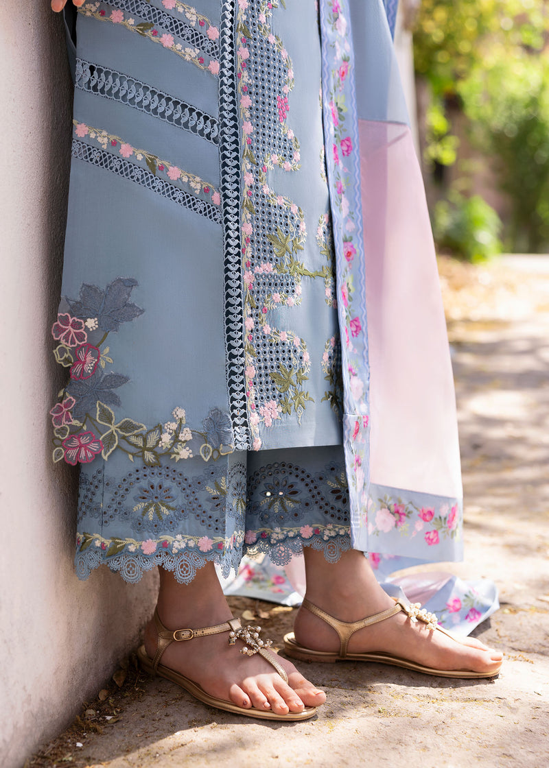 Bloom By Saira Shakira Unstitched 3 Piece Luxury Lawn Collection'2025-01-B-Zerene