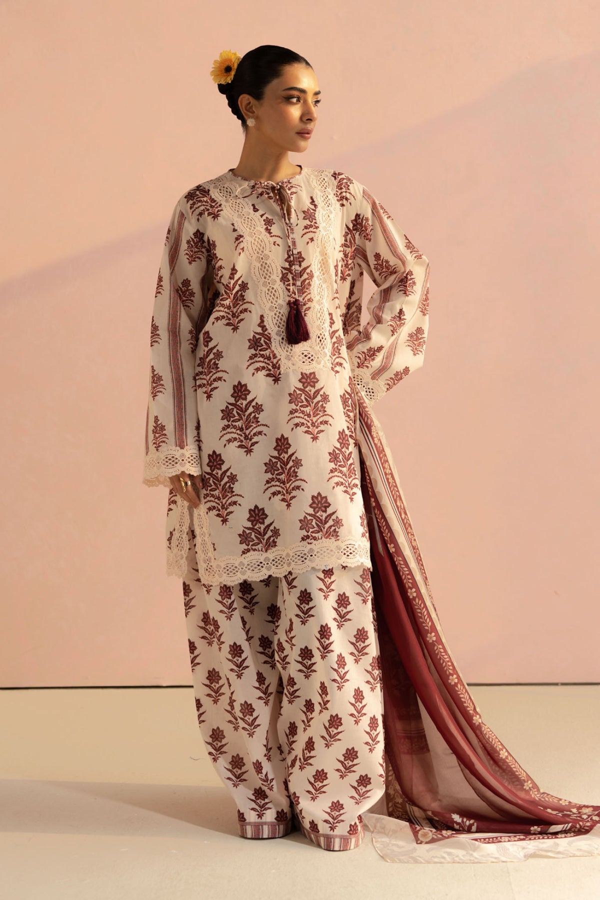 Coco Prints by Zara Shah Jahan Unstitched 3 Piece Lawn Collection-01-B-Amari