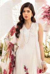 M.Basics By Maria B Unstitched 3 Piece Lawn Vol-01 Collection-01-B