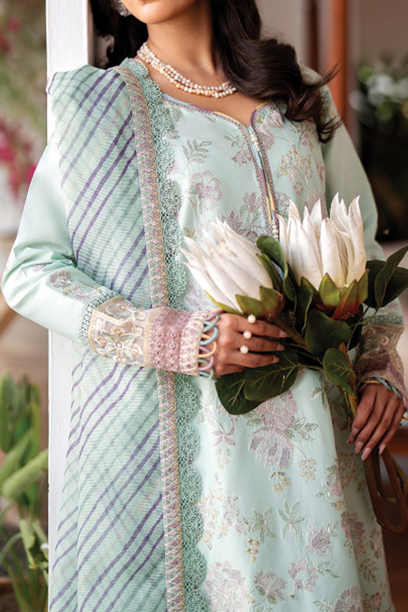 Summer Soiree By Xenia Unstitched 3 Piece Emb Lawn Vol-02 Collection'2024-01-Frona