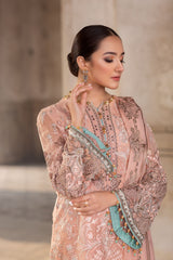 Flossie Unstitched 3 Piece Formals Executive Vol-02 Collection'2025-Soft Paled