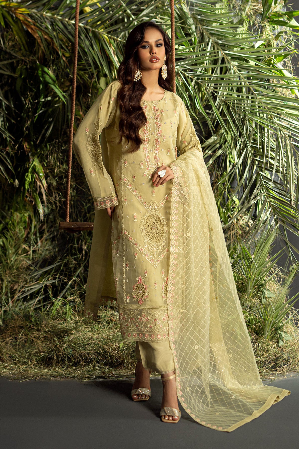 Gulhari By Guzel Stitched 3 Piece Exc Festive Formals Collection-01-Veera