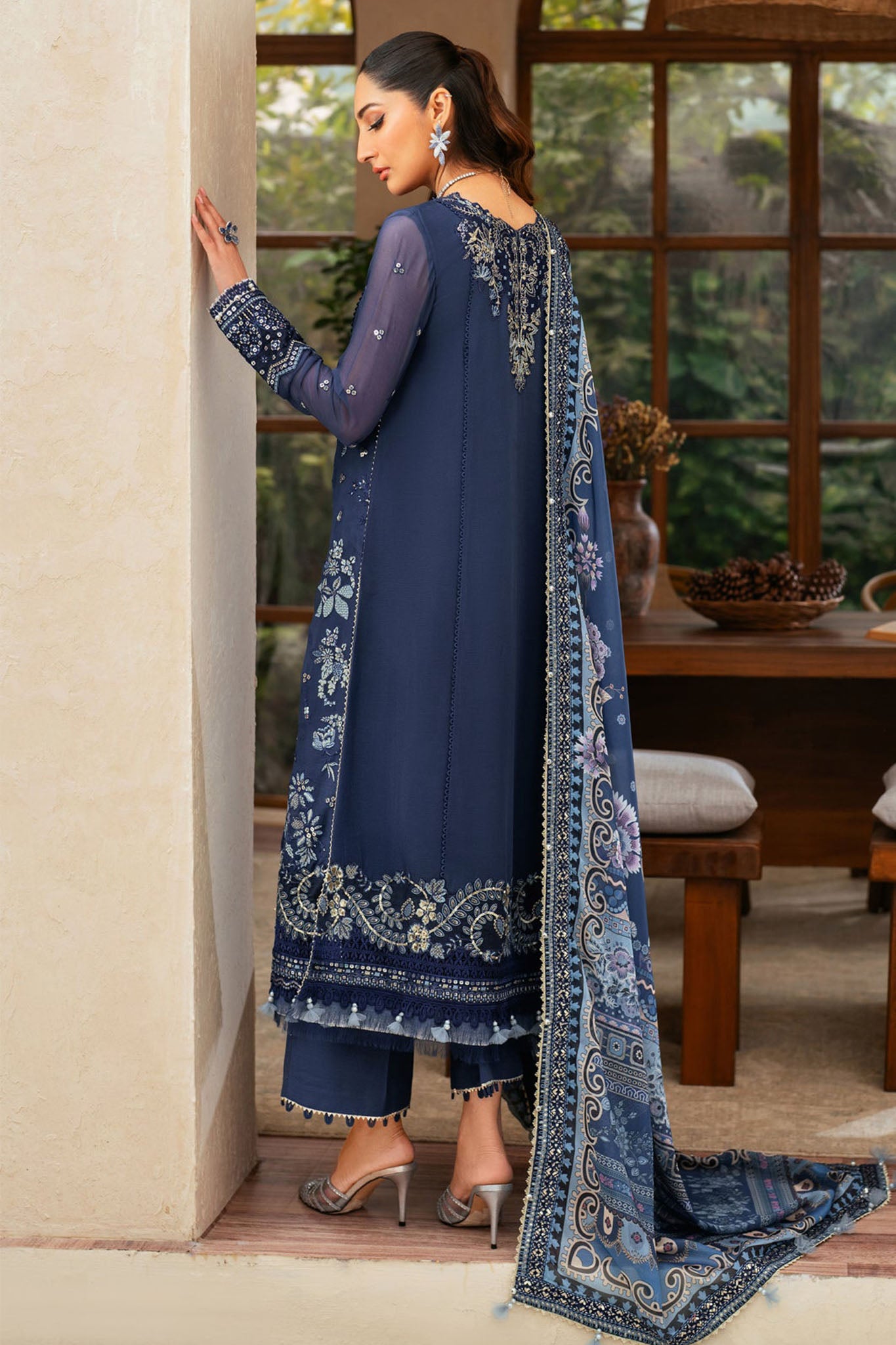 Niran By Xenia Unstitched 3 Piece Luxury Formals Collection-01-Verena