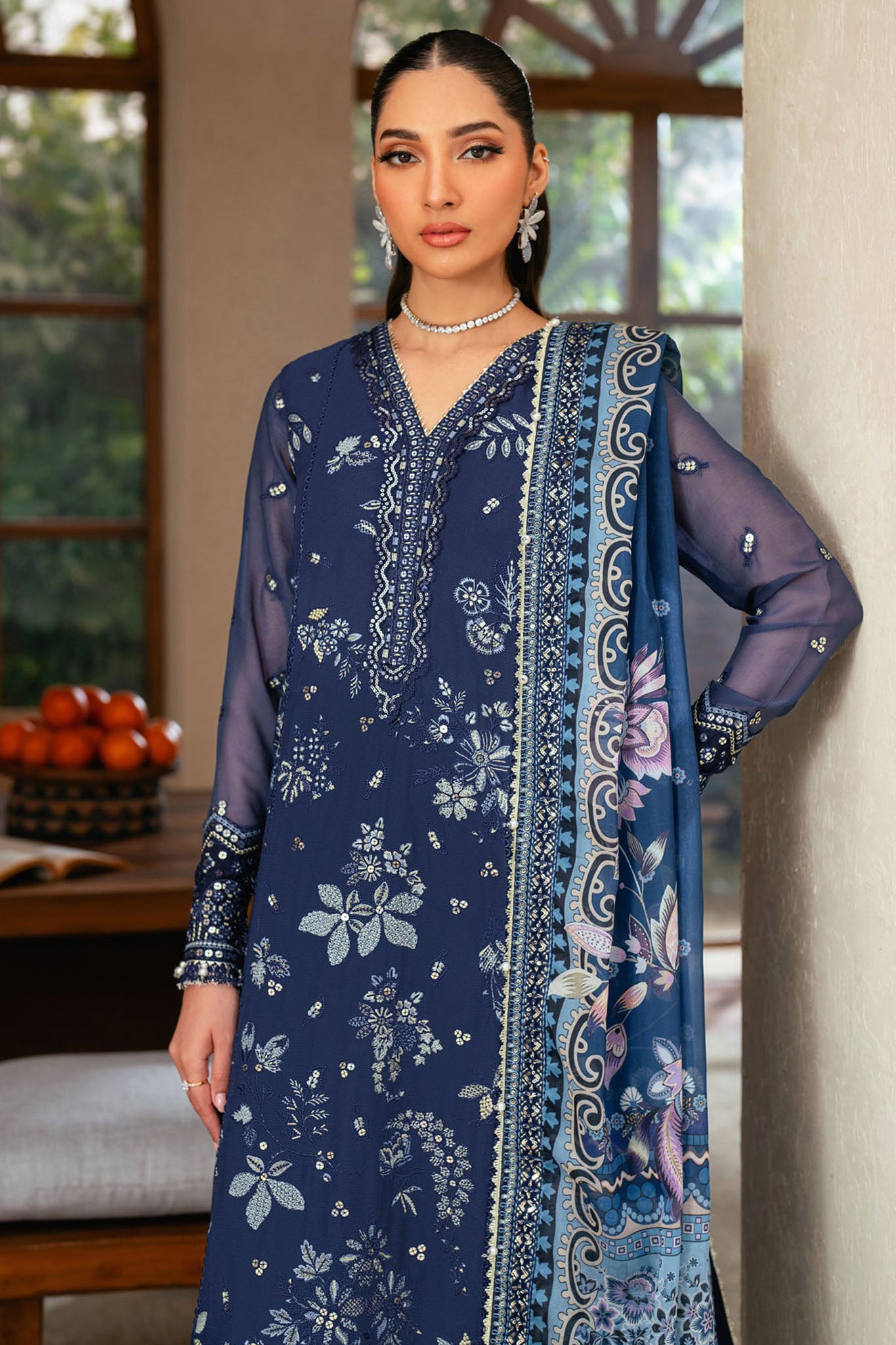 Niran By Xenia Unstitched 3 Piece Luxury Formals Collection-01-Verena