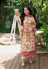 Asim Jofa Prints Unstitched Drop 2 Ajuub-31 Printed Lawn 3 Pc