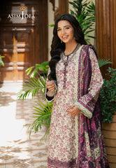 Asim Jofa Prints Unstitched Drop 2 Ajuub-27 Printed Lawn 3 Pc